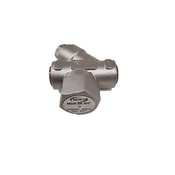 Mepco Steam Trap, SS, 3/4 in, 600 psi Max MDS-66