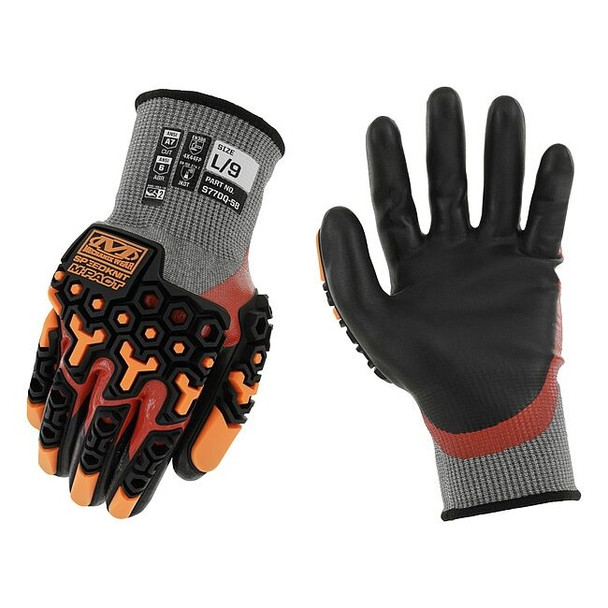 SpeedKnit(TM) S77DQ58, Cut Level A7 ,Nitrile ,Sandy ,M ( 8 ) 1 PR