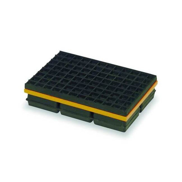 Mason Industries Vibration Isolation Pad,10x10x1 1/4 In 2LVP5