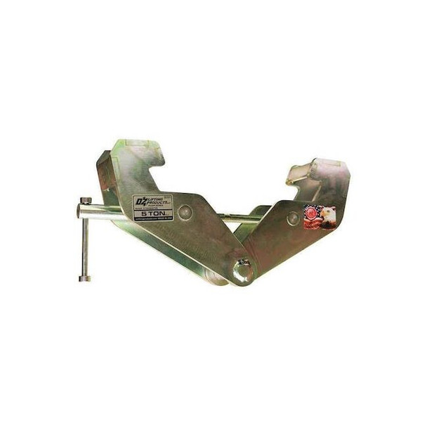 Oz Lifting Products Beam Clamp,Steel,10,000 lb.,Manual OZ5BCA