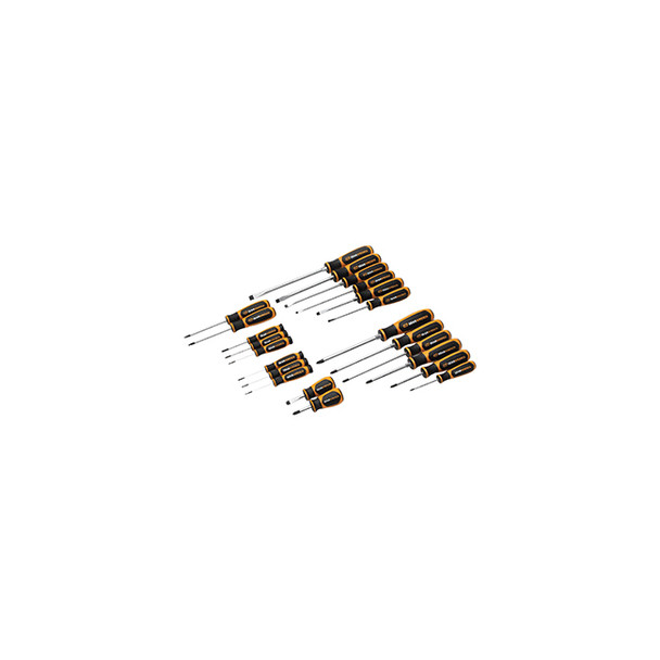 22 Pc. Phillips/Slotted/Torx Dual Material Screwdriver Set 86537