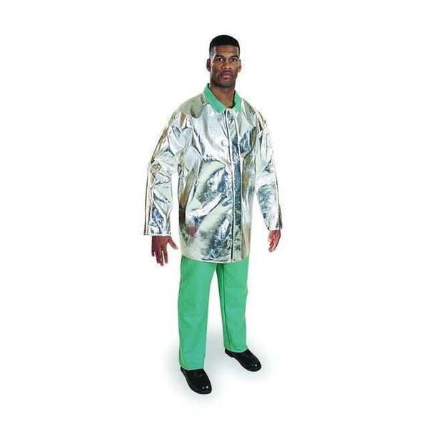 Steel Grip Aluminized Jacket, XL, 15 oz PFR Rayon, Snaps Closure ARL 1136-35