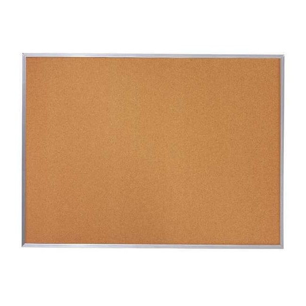 Quartet Bulletin Board,Cork,Aluminum Frame 85360