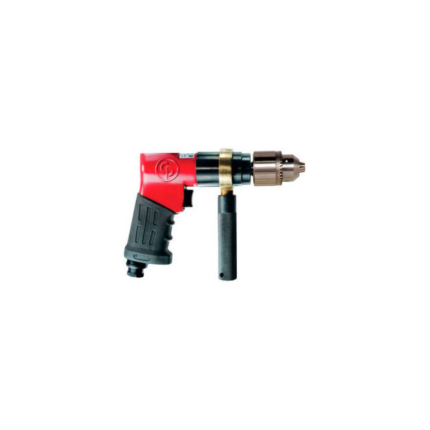 Chicago Pneumatic Reversible Pistol Grip Air Drill Jacobs Industrial 1/2"" Chuck