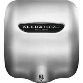 XleratorEco Automatic No Heat Hand Dryer Brushed Stainless Steel 110-120V