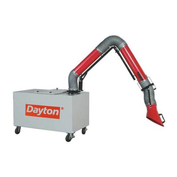 Dayton Industrial Air Cleaner,1100/900/680 CFM 2HNT3