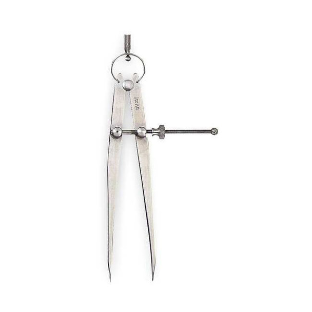 Starrett Spring Divider,8 In,Solid 83A-8