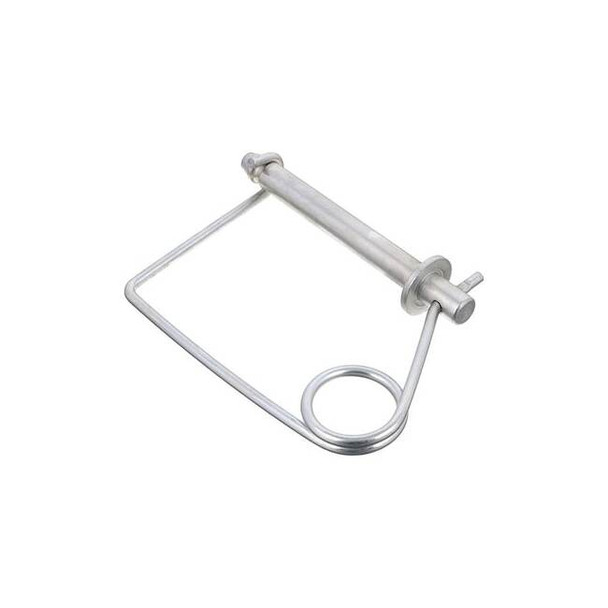 Snap Safety Pin, 0.148 in Dia, 3-1/2 in Usable Lg, 4-1/8 in Shank Lg, 1 PK