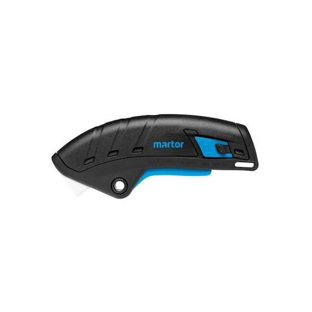 Martor Ergonomic, squeeze grip safety knife, Retractable 128 mm L 1240019.17