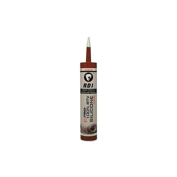 RD PRO® Heat Resistant RTV Sealant, 10.1 oz Cartridge, Red Pack of 12