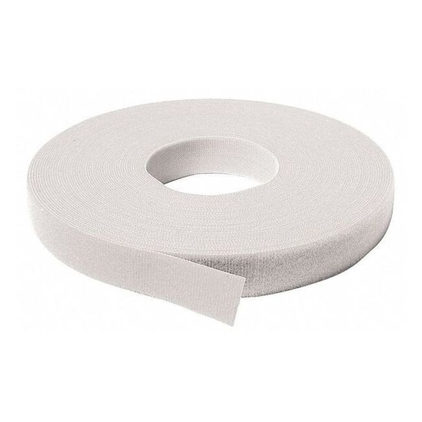 Velcro Brand Back-to-Back Strap, No Adhesive, 37.5 ft, 3/4 in W, White 189811