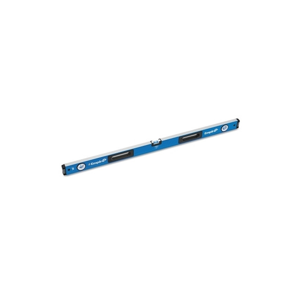 True Blue® em75 Series Magnetic Box Level, 48 in L, 3 Vials, Aluminum