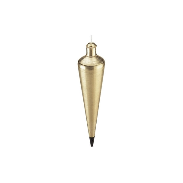 Plumb Bobs, 16 oz, Corrosion Resistant Steel/Brass