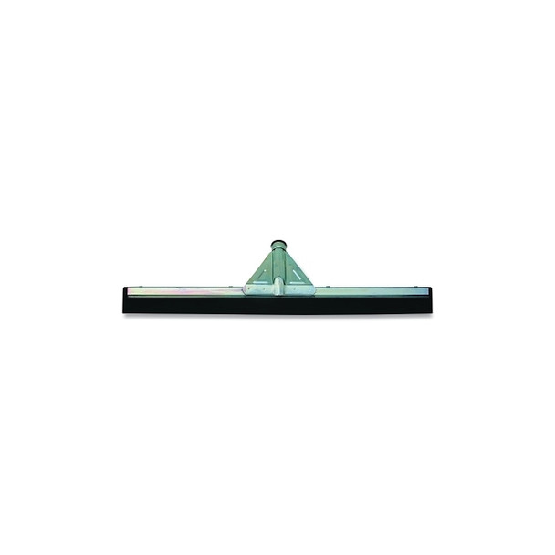 Steel Frame Soft Foam Rubber/Double Edge Squeegee, 22 in, Black Rubber Foam, No Handle
