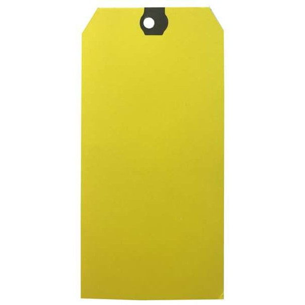 Manufacturer Varies Blank Shipping Tag,Paper,Yellow,PK500 61KV06