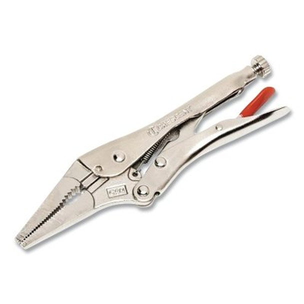 Long Nose Locking Plier, 9 in L, Rawhide Pack of 3