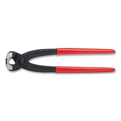 Ear Clamp Pliers, 8-3/4 in L, Front and Side Jaws