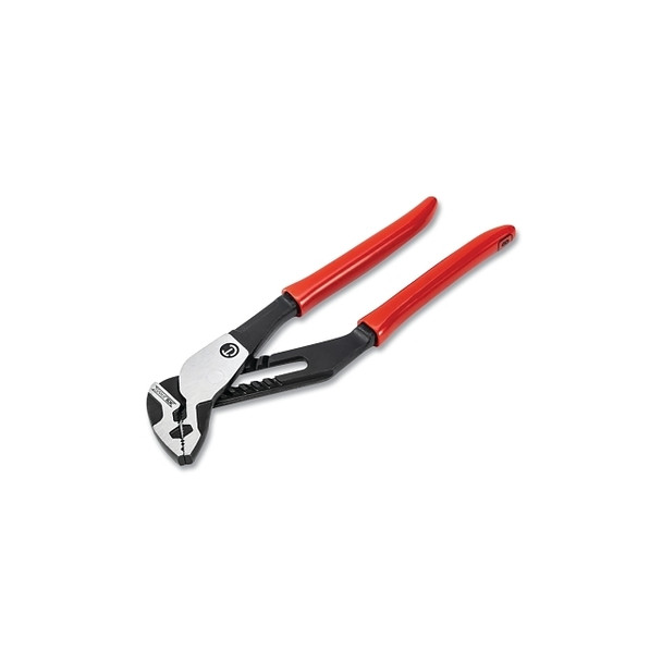 Z2 K9™ Straight Jaw Dual Material Tongue and Groove Plier, 12 in L, Straight Jaw, 8 Adj, Carded, Straight Handle