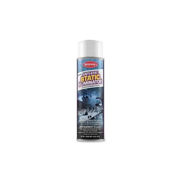 Anti-Static Spray,  16 oz Can, Clear