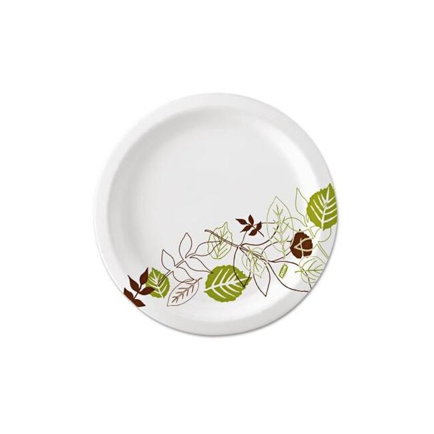 Dixie Ultra® Heavy Weight Paper Plate, 10 in, Pathways® Design