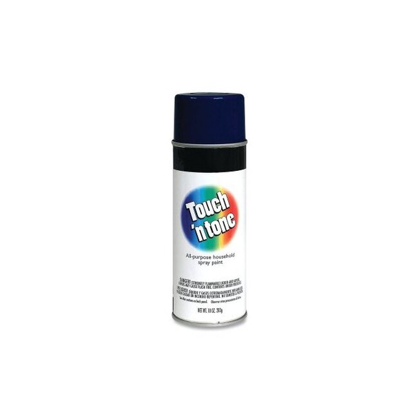 Touch 'n Tone Spray Paint, 10 oz, Gloss Dark Blue