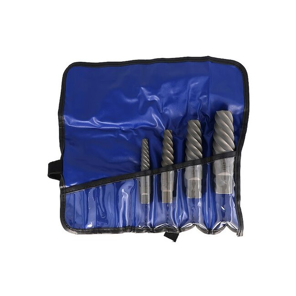 Cleveland Screw Extractor Set,Carbon Steel C00908