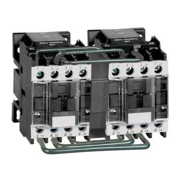 Dayton IEC Magnetic Contactor, 1NO, 240V AC, 3 P, Reversing, Screw 6EAW9