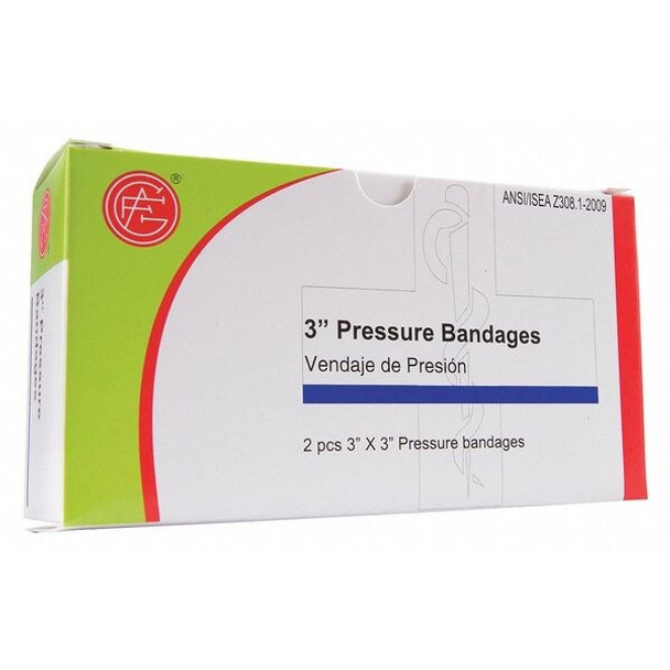 Manufacturer Varies Bandage, Sterile, White, Gauze, Box, PK2 9999-0741