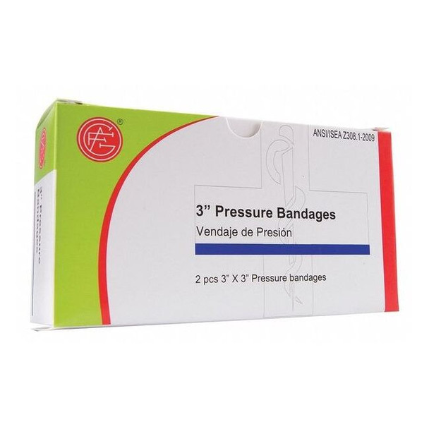 Manufacturer Varies Bandage, Sterile, White, Gauze, Box, PK2 9999-0741