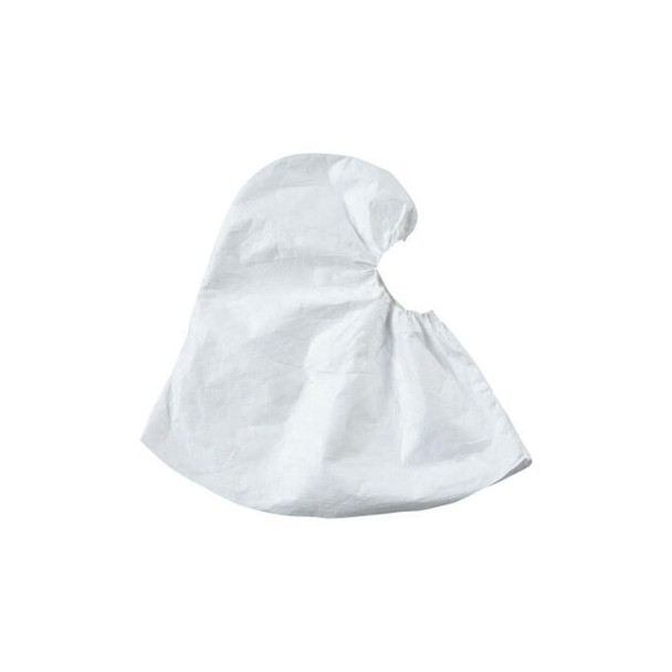 Tyvek® Hood, Tyvek® 400, Unlined, White, One Size Fits Most, Pullover