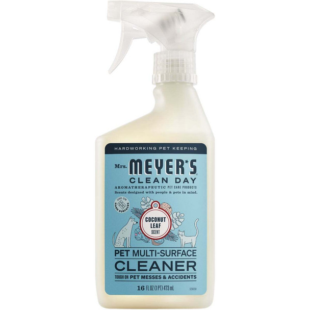 Mrs. Meyer's Clean Day 16 Oz. Coconut Leaf Pet Multi-Surface Cleaner 12108