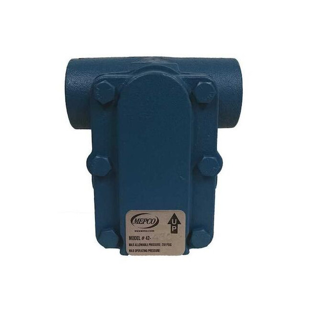 Mepco Steam Trap,1/2" NPT Outlet,SS Disc 42-175A