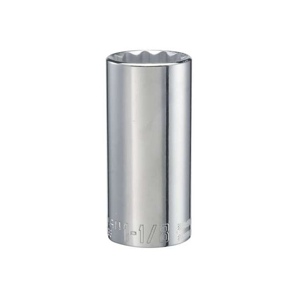 Craftsman Sockets, 1/2" Drive 1-1/8" 12 Point SAE CMMT47533