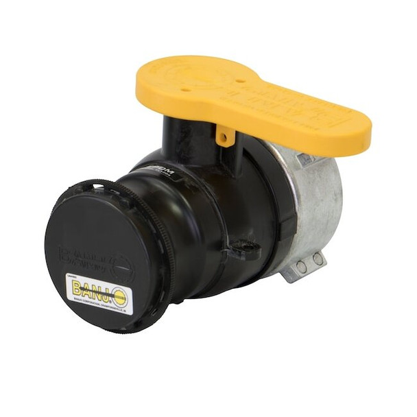 Banjo Manual 2-Way Ball Valve,Buttress,Polypro WSF210FSAE