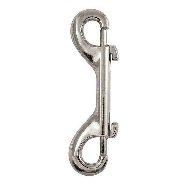 Lucky Line Slide Bolt Snap, Zinc, 7/16 in Eye Dia 4FCG4