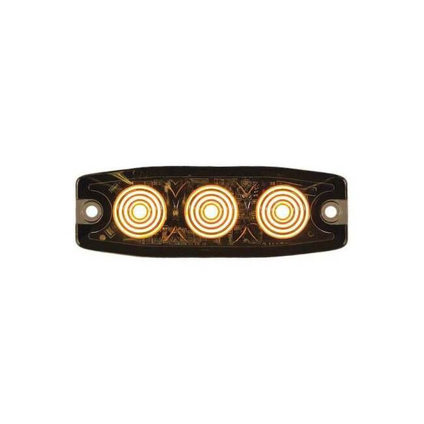 Buyers Products Ultra Thin 3.5 Inch Amber LED Strobe Light 8892230