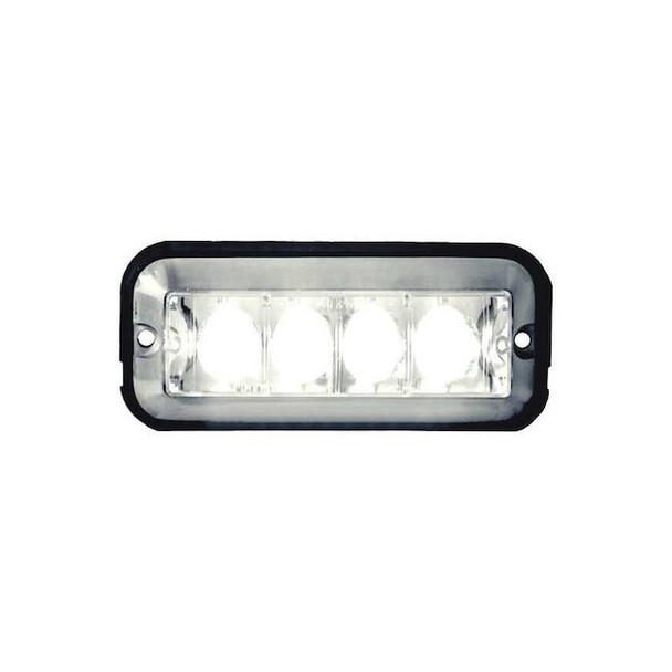 Buyers Products Clear Raised 5 Inch LED Strobe Light 8891006