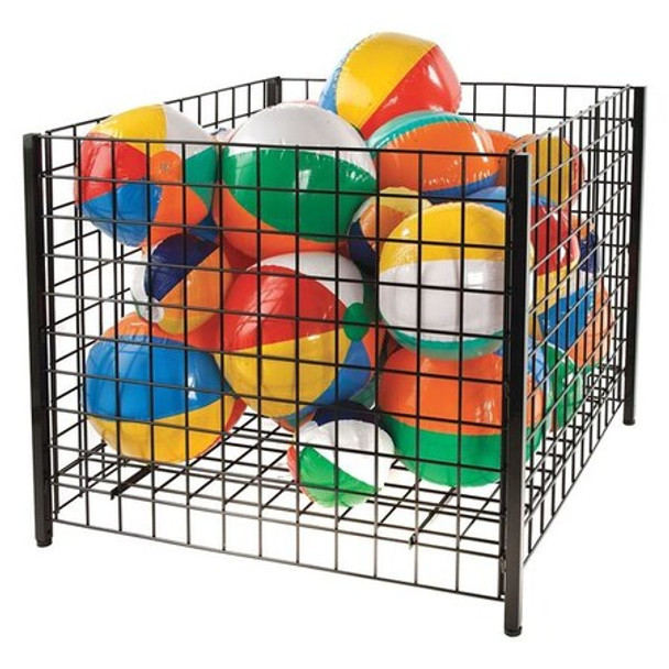 Econoco Dump Bin,36",Square,Black GTC36/B