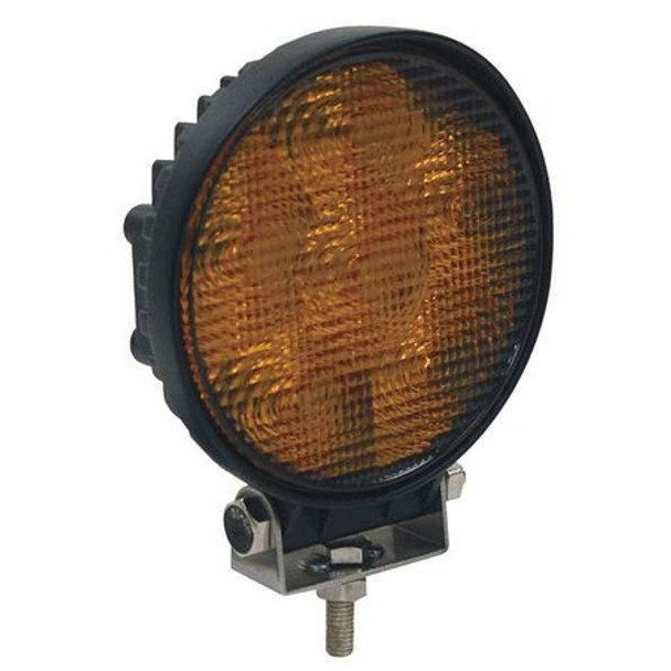 Buyers Products 4.5 Inch Amber LED Flood Light with Black Housing 1492116