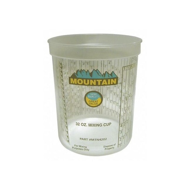 Mountain Mixing Cup, 1 qt, Disposable, 100 PK 4202