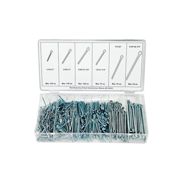 K-Tool International Cotter Pin Assortment,555 Piece KTI00075