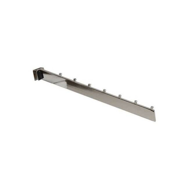 Econoco WaterfallRail,Sil,1-1/2"H,1/4"W,PK24 RH/7B