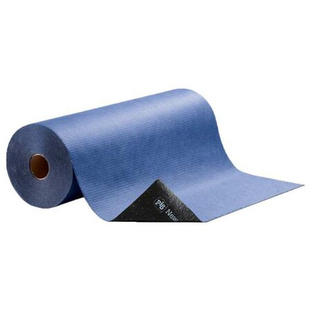 Paint Booth Mat, 32 in x 100 ft, Paints, Solvents, Stains, Blue, Polypropylene