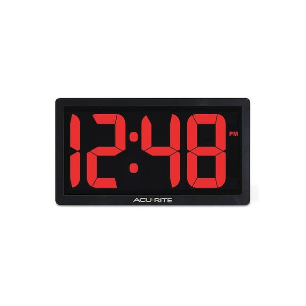 Manufacturer Varies LED Digital Clock W/ Auto Dimming Brightness, 10" 75099M