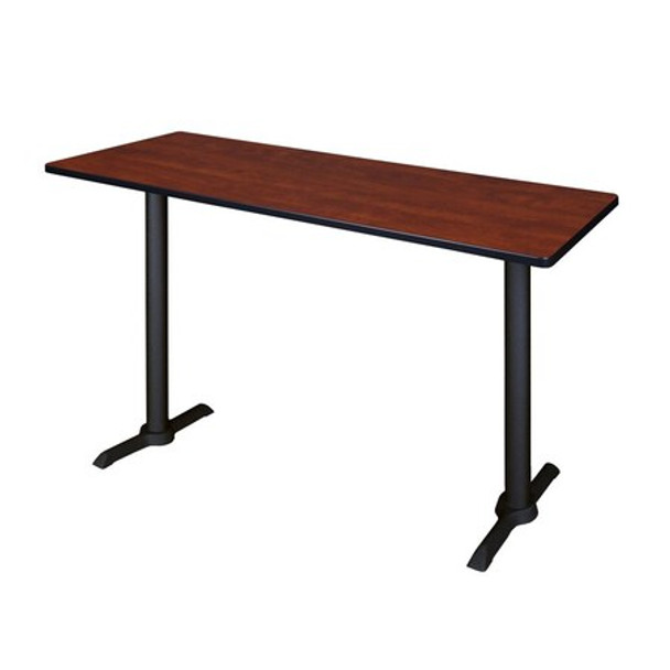 Cain Cafe Training Table,Cain 60"x24",Cherry MCTRCT6024CH