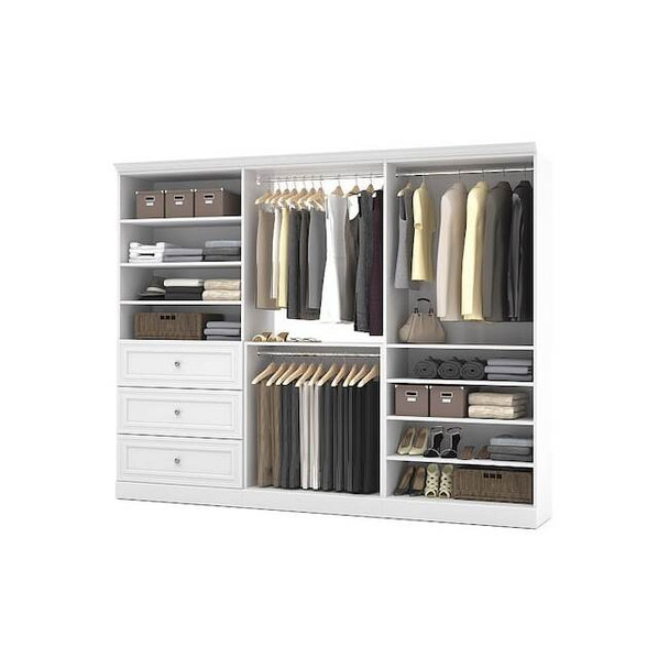 Bestar Storage Kit,White,108" 40852-17