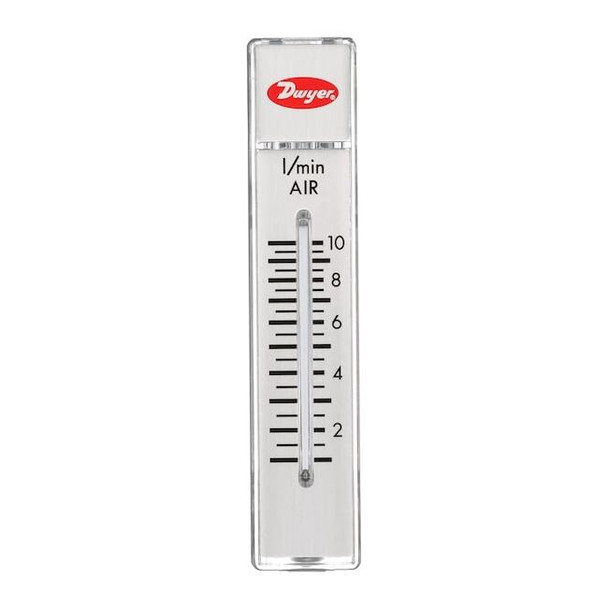 Dwyer Instruments Flowmeter, range.2-2 SCFH air. RMA-3-SSV