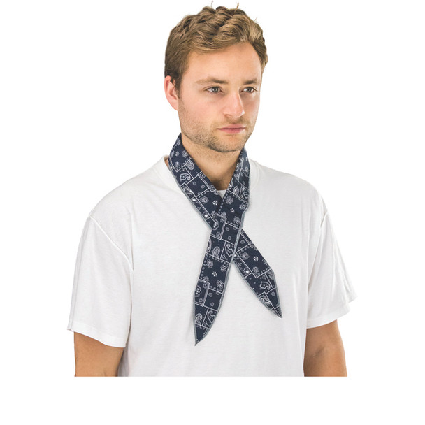 ThermaSure Cooling Blue Paisley Neck Band 7304-02