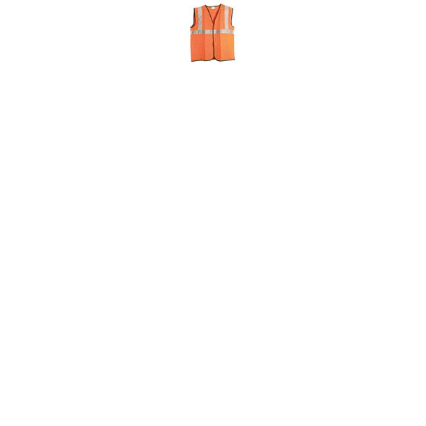 ANSI Class 2 Safety Vest, Orange, Medium 692-1208