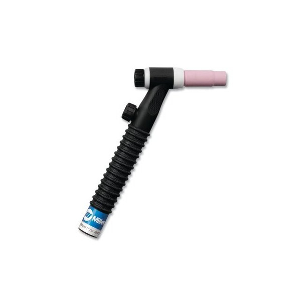 WP-17V Air Cooled Tig Torch Body, Angled Head, 7/8 in